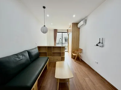 Studio with Balcony — NerLand Studio Apartment 218 Lac Long Quan